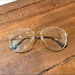 H&M Clear Glasses Silver